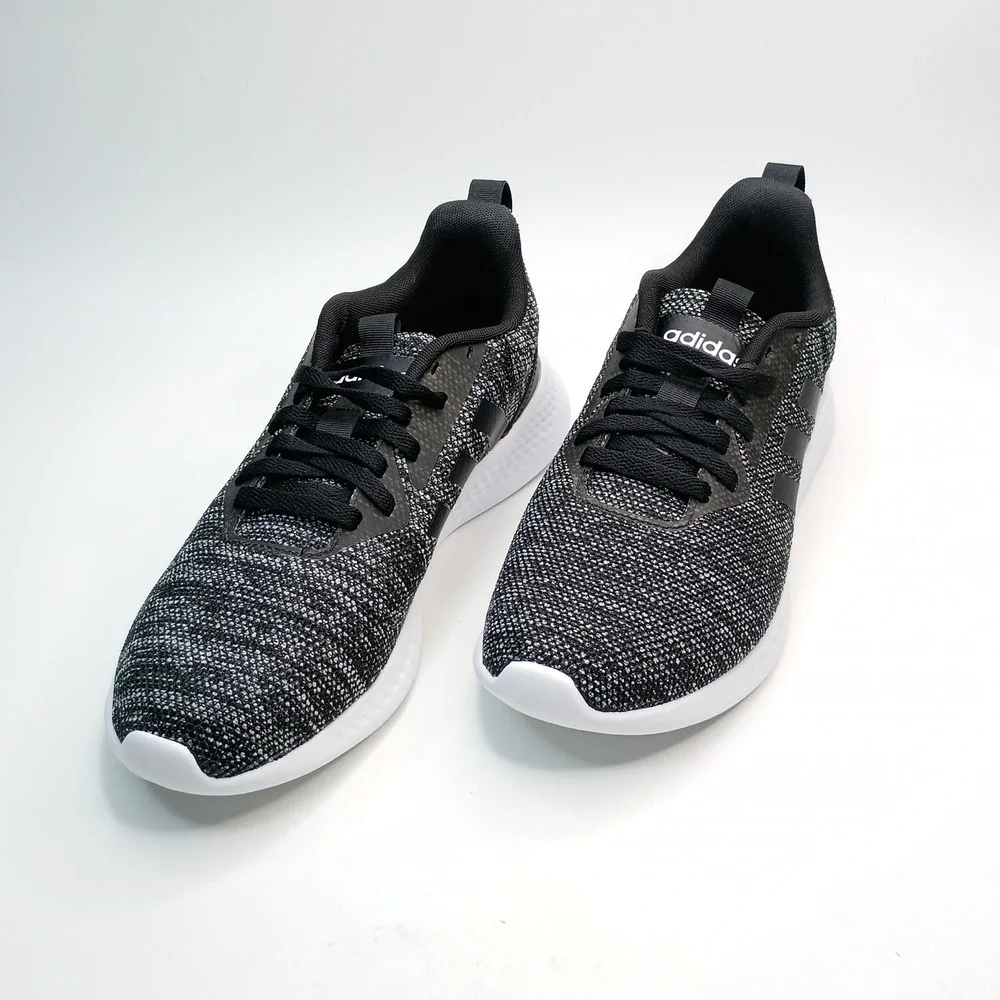 Adidas Puremotion Running Shoes Men Size 10 Black White FX8921 Knit Sneaker